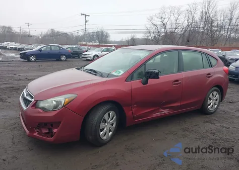 2015 Subaru Impreza 2.0I из США, поврежденный, VIN JF1GPAA69FH205836